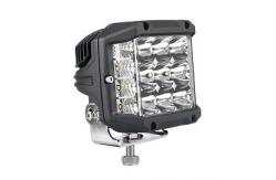 China 50W 6000K Auto Side Shooter LED Pods Amber Strobe IP67 CE RoHS supplier