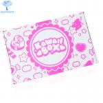 Custom Customizable Retail Flat Diecut Pack Fancy Corrugated Kraft Packaging Kawaii Mailer Boxes for sale