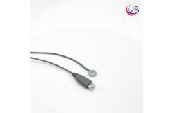China 10K 2.252K NTC Medical Temperature Sensor Micro Plug Skin Temperature Probe supplier