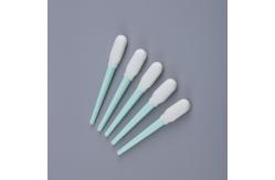 China Foam Cleaning Swabs with Rigid PP Stick Large Head Cotton Swabs supplier