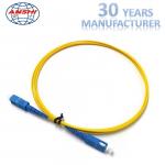 Simplex Duplex 2.00mm Optical Fiber Patch Cord 0.3dB Insertion Lost ISO9001 for sale