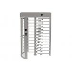 SS304 Full Body Turnstile Single Passage Automatic LED Light Indicator 0.2S