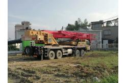 China 2020 Shacman Used Truck Crane Mobile Hydraulic Crane 50t STC500E5 With Weichai Engine supplier