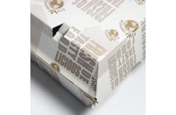 China Biodegradable custom flexographic logo burger box high-quality burger box supplier