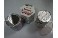 China Waterproof recyclable Kraft Paper Composite Cans cookies packaging with custom logo supplier