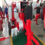 7 Grooves Bull-Wheel Diesel Max 60KN 6T Hydraulic Cable Puller Machine for sale