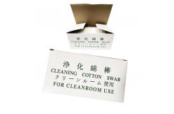 China Customization Electronic Lint Free Buds Paper Handle Cleanroom Pointed Cotton Long Cleaning Swab supplier