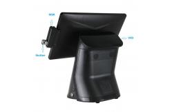China EMC certified 8G Memory Desktop Pos Machine With Thermal Printer MSR Ibutton supplier