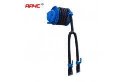 China Engine Portable Diesel Exhaust Extraction Systems Car Vehicle Exhaust Hose Reel supplier