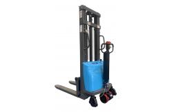 China Semi Electric Pallet Stacker Forklift 1000kg/2000kg with Customization Flexibility supplier