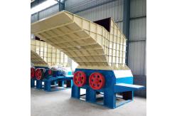 China Tree Root Tree Stump Wood Crushing Machine With Magnetic Separator supplier