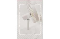 China Portable Rechargeable Usb Small Desk Fan 1.31 Pounds Button Control supplier