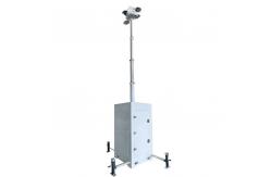 China Mobile Communication Tower Mobile Surveillance Tower For Temporary Construction Site supplier