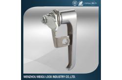 China Zinc Alloy Garage Door Handle Lock L Swing Handle Latch With Cam supplier