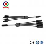 Portable 4 To 1 Y Branch PV Connector TUV Solar Cable Parallel Connector for sale