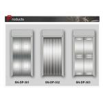 Mirror Craft Stainless Steel Painted Elevator Door Panel for Elevator Parts for sale