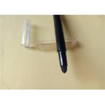 Double Head ABS Auto Eyebrow Pencil Black With Sponge SGS Certification