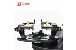 China Multifunction Badminton Racket Net Machine Metal Six Point Synchronous Black supplier