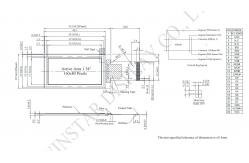 China 1.54'' 160*80 Monochrome SSD1320 Ultra Wide Temperature OLED LCD Module supplier