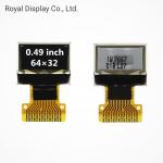 64X32 Dots OLED Display Module Spi Parallel 0.49 SSD1306 Mono LCD Screen for sale