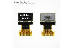 China 64X32 Dots OLED Display Module Spi Parallel 0.49 SSD1306 Mono LCD Screen supplier