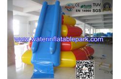 China Large Inflatable Climbing Water Slide , Durable Water Park Games For Adults supplier