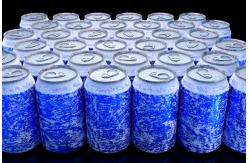 China Custom Printed 473ml Oem Aluminum Tin Cans 157mm Height supplier