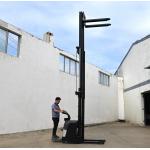 Stand On Electric Stacker Forklift 1 Ton  Capacity Regenerative Braking for sale