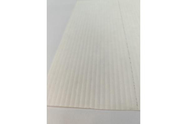 Cellulose Synthetic &Carbon Fiber&Flame Retardant, Corrugated in Shot Blasting