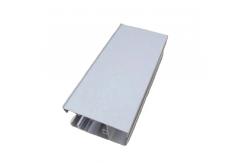 China Senegal Market Silver Anodized Aluminium Extrusion 6063 Aluminium Profiles Window Frame supplier