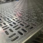 Stainless Steel Slotted Perforated Sheet Metal 201 304 316L Thin Sheet Round Hole Perforated Sheet for sale
