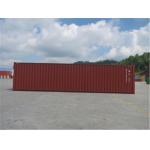 Metal RED High Cube Shipping Container International Standards 13.71m Length for sale