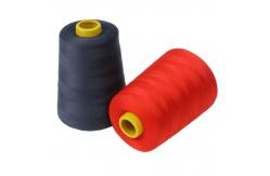 China Wholesale 40/2 40/3 100% Spun Polyester Yarn Polyester Staple Fiber Dye Yarn For Thread supplier