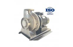 China Stainless Steel Centrifugal Chemical Pump With Flow Rate 6.5 - 160 M3/H supplier