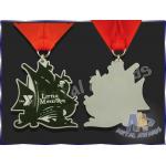 Fashion Design Custom Plastic Medals Soft Rubber Medals With Sailing Logo for sale
