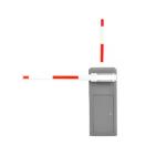 Two-way Street Barrier Gate One Case With Dual Motors Support Max 6 Meter Arm for sale