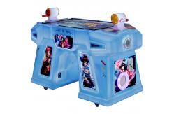 China Blue Coin-Operated Amusement Machine Two Person Arcade Fishing Joystick Game Console supplier