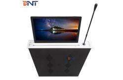 China 45 Degree Pitching Angle LCD Screen Lift , Ultra Thin Hidden Monitor Lift supplier
