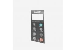 China Silk Screen Customized Membrane Switches , Membrane Keypad Panel 0.2mm Thick supplier