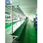 6M Green Conductive ESD Belt Conveyor PCBs Pallets Transferring for sale