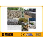 5mm Gauge Silver Galfan Welded Mesh Gabion Baskets For Architectural Cladding for sale
