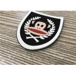 Professional Customized  Microfiber Rubber Logo Patch For Clothes And Bags Etc