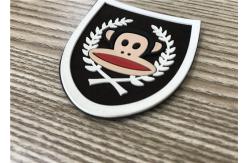 China Professional Customized  Microfiber Rubber Logo Patch For Clothes And Bags Etc supplier
