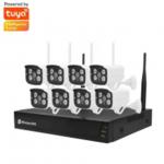 4/8 Channels NVR Security Cameras Tuya Smart WiFi Camera With Home System Life for sale