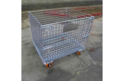 China Galvanized Wire Mesh Storage Cages 50x50mm 1200x1000x890mm supplier