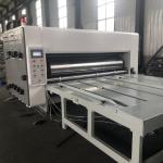 Semi Automatic 1800mm Flexo Printer Slotter Die Cutter Chain Feeding for sale