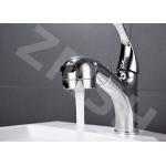 Pull Out Copper Electroplating Counter Bathtub Faucet for sale