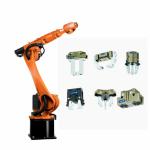KUKA Industrial Robot Arm KR120 R3100 With Schunk Robotic Gripper For Material Handling Assembly for sale