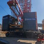 400T Crawler Crane Equipment Used In Construction Projects With Good Safety for sale