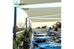 China HDPE Outdoor Sun Shade Sail Swinmming Poor triangle shade sail supplier
